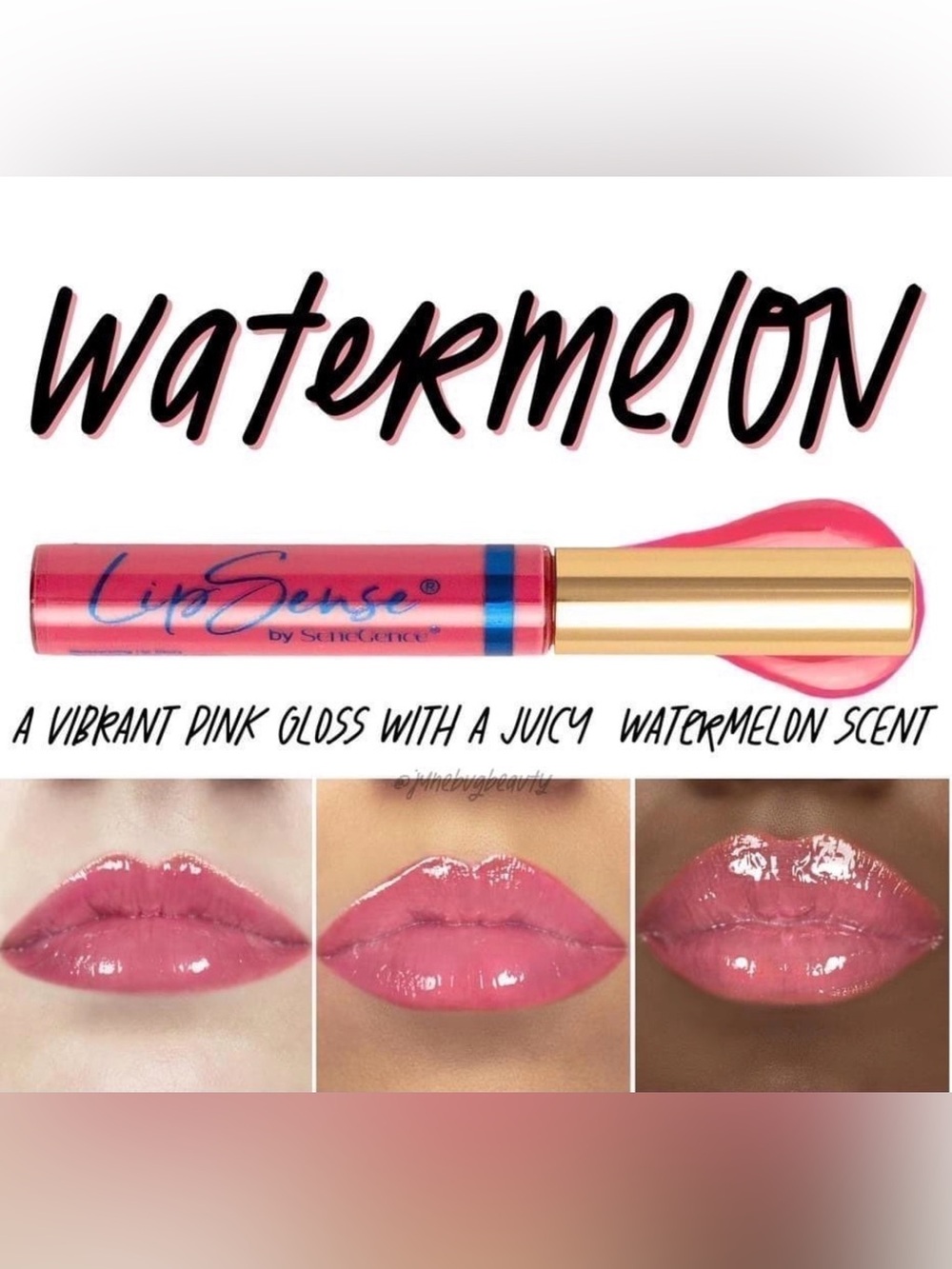 LipSense by Senegence. Shade: Watermelon. NWT. (MIDI Size)